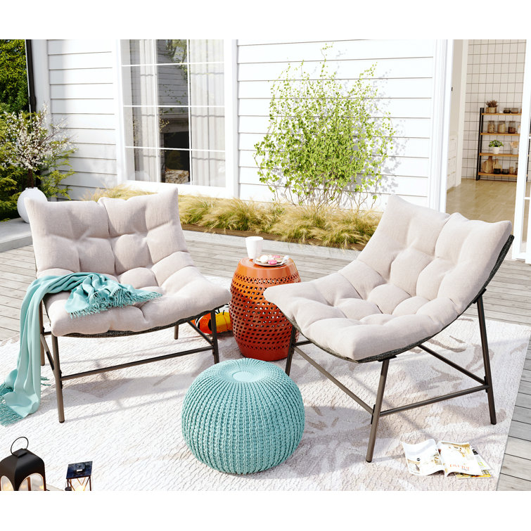 Akosha Patio Chair with Cushions